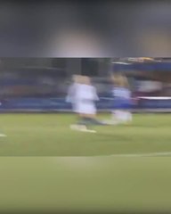 Sam Kerr shoulder barges pitch invader | December 2021 | ACM