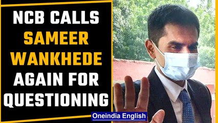 NCB’s former Mumbai zonal director Sameer Wankhede appears before vigilance team | Oneindia News