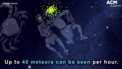 'Christmas comet' meteor shower returns to Australia's sky | December 14, 2021 | ACM