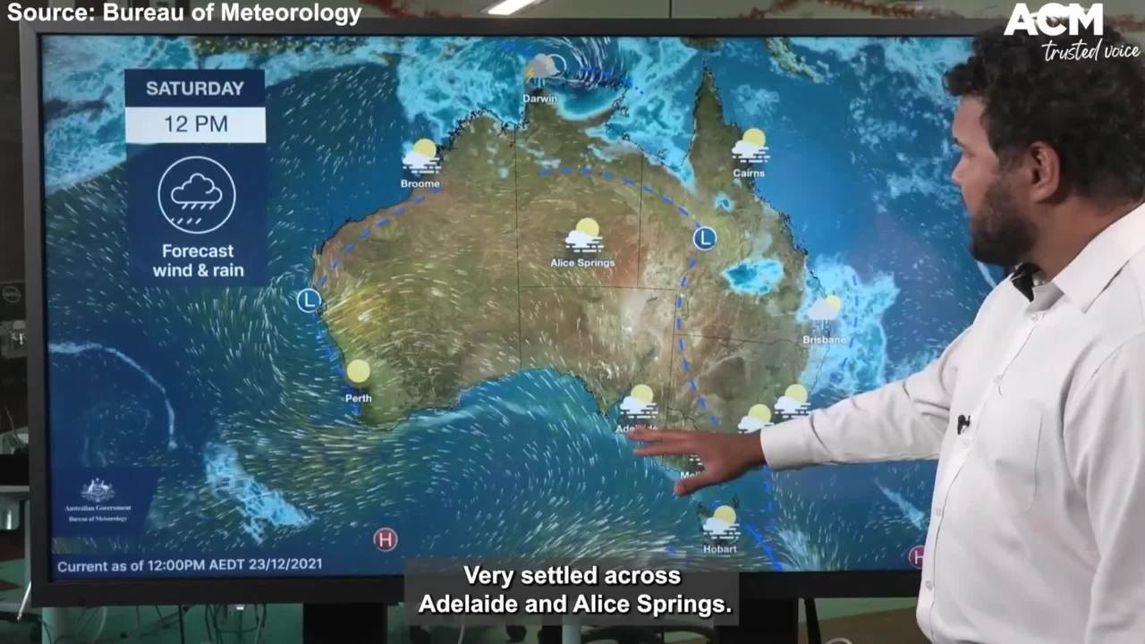 Christmas Day forecast by Bureau of Meteorology (BoM) | December 23, 2021 | ACM