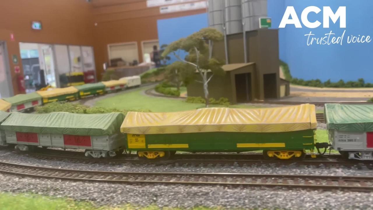 Model train show January 8, 2022 The Warrnambool Standard video