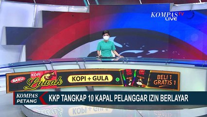 KKP Tangkap 10 Kapal Ikan Indonesia Pelanggar Zona Izin Berlayar!