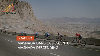 #TourofOman - Masnada dans la descente / Masnada descending - Étape 4 / Stage 4