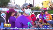 Capitalinos participan en Maratón organizada por autoridades de la Iglesia Católica