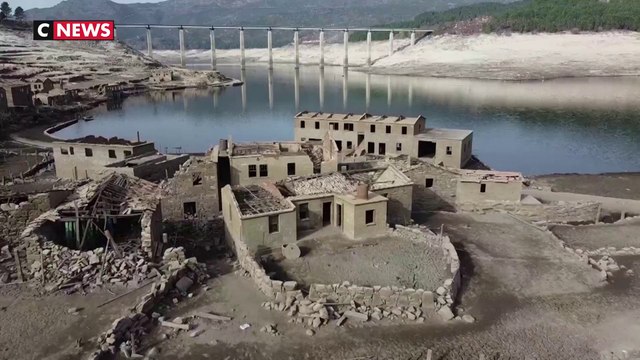 Espagne : Un village fantôme refait surface à cause de la sécheresse