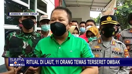 11 Orang Tewas Terseret Ombak Saat Ritual di Pantai Payangan, Polisi Masih Selediki Motif Ritual