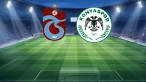 Zirvede kritik karşılaşma! Trabzonspor-Konyaspor maçında ilk 11'ler belli oldu