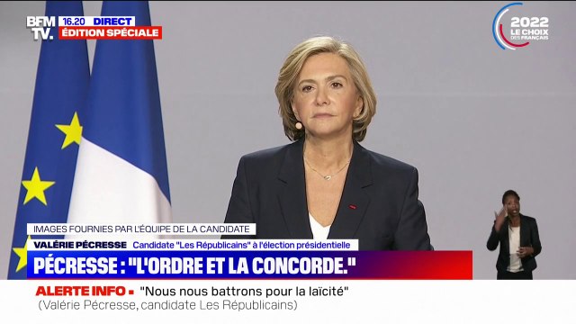 Valérie Pécresse: Marianne n'est pas une femme voilée