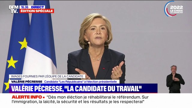 Valérie Pécresse: Dans la nouvelle France, celui qui touche le RSA donnera chaque semaine 15h d'activité à la société