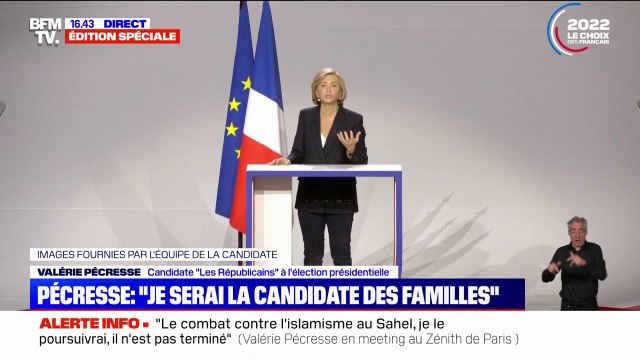 Valérie Pécresse: Nous allons décentraliser radicalement le pays