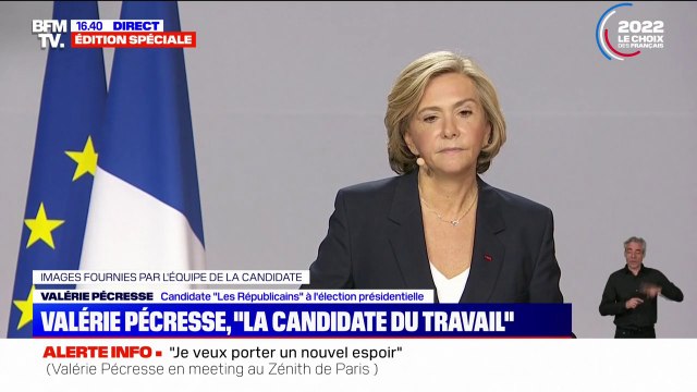 Valérie Pécresse: Je serai la candidate des familles