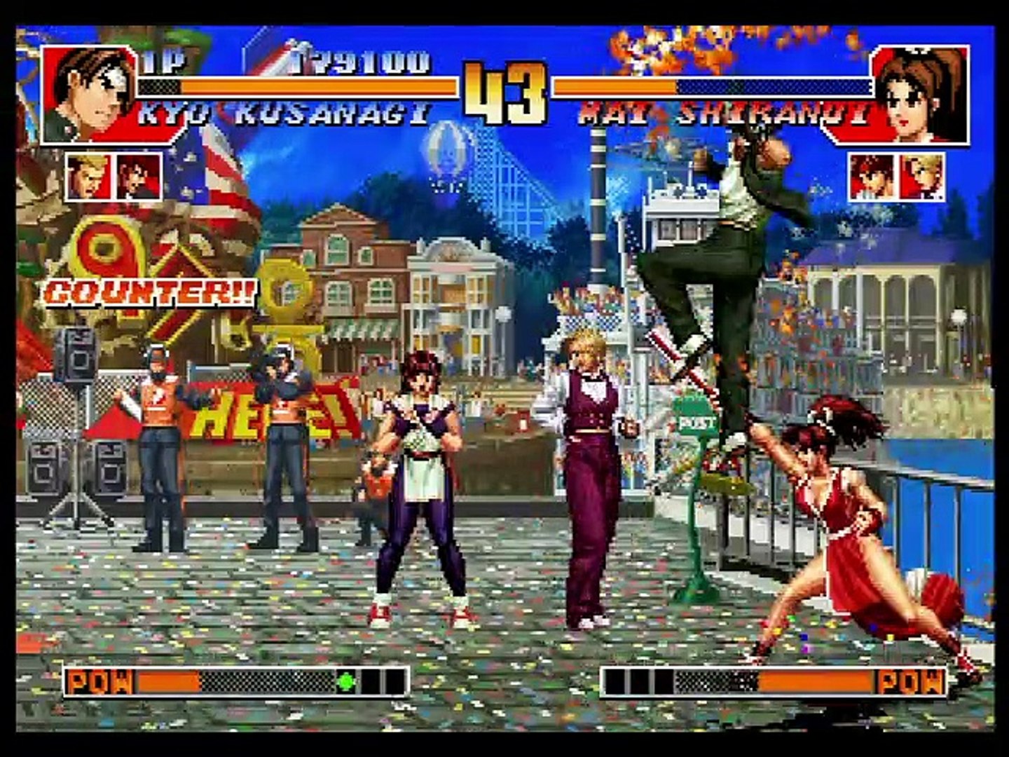 The King of Fighters '97 (Arcade 1997) - Women Fighters Team  [Playthrough/LongPlay] 