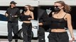 Lily Rose Depp et Yassine Stein de sortie  crop top et gestes t@ndres