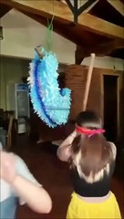 Faire des photos d'une soirée pinata... gros risque