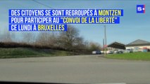 Des citoyens se sont regroupés à Montzen pour participer au 