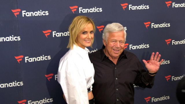 Robert Kraft, Dana Blumberg “Michael Rubin’s Fanatics Super Bowl Party” Red Carpet