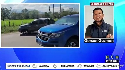 Accidente de tránsito deja una persona herida en La Entrada, Copán