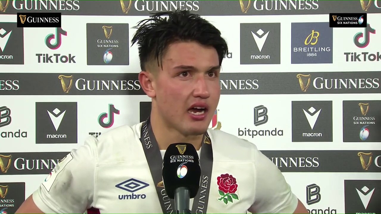 Marcus Smith named Guinness Player of the Match | Italy v England | 2022 Guinness Six Nations