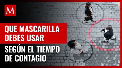 Este es el tiempo que tardas en contagiarte de covid-19 según el cubrebocas que usas: estudio