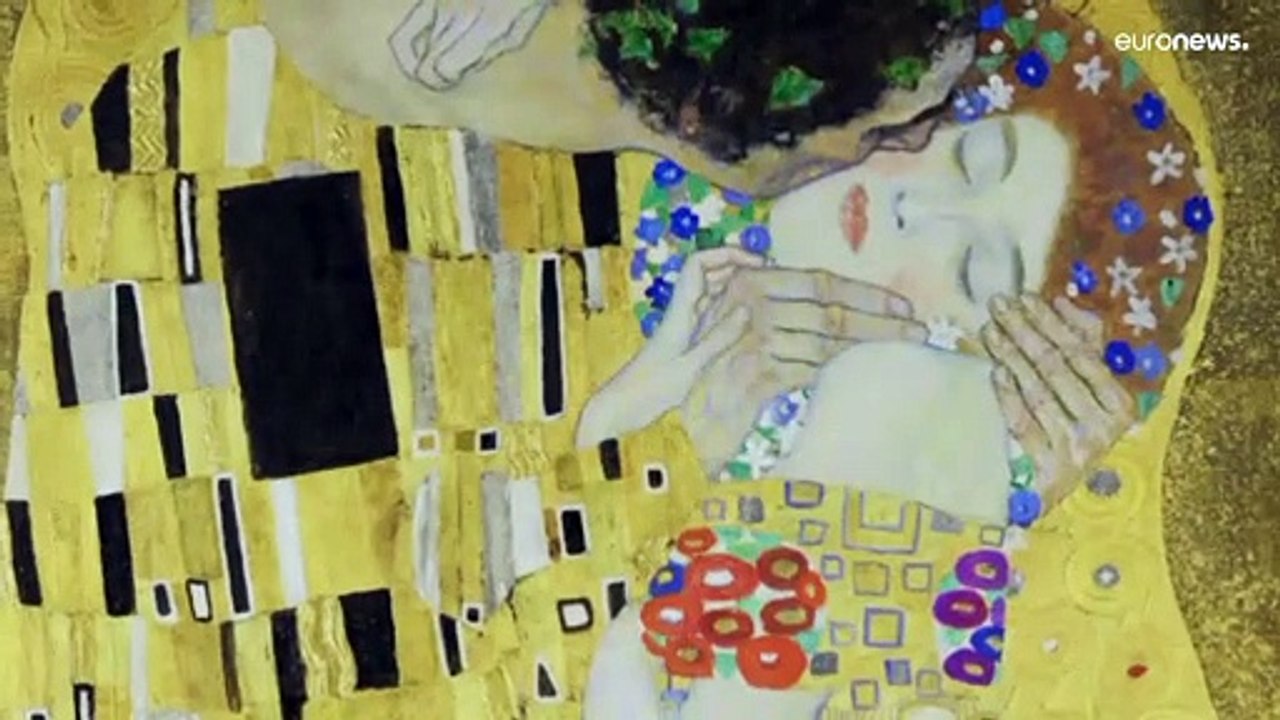 Ein Stück von Klimts 'Der Kuss' zum Valentinstag- als digitale NFT-Kopie