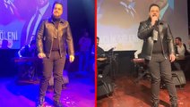 BTP lideri Hüseyin Baş sahnede şarkı söyleyerek partililerini coşturdu