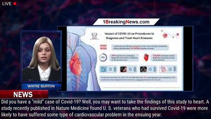 Study Finds Increased Heart Disease, Stroke Risk After Surviving Even Mild Covid-19 - 1breakingnews.