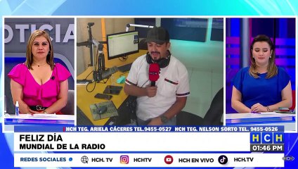 Celebramos el día mundial de la Radio en compañía de Max Cerna