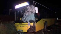İETT otobüsüyle servis aracı çarpıştı: 3 yaralı