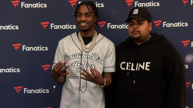 Lil Tjay “Michael Rubin’s Fanatics Super Bowl Party” Red Carpet