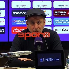 Abdullah Avcı: "Geldiğimden beri toplam 4 kez kaybettik"