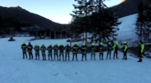Abetone Cutigliano (PT) - Soccorso su neve e ghiaccio: addestramento Vigili del Fuoco (13.02.22)