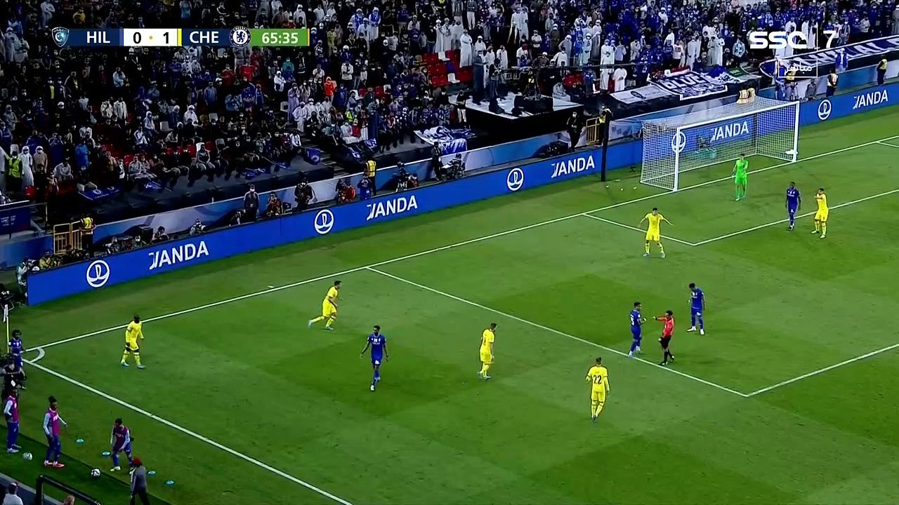 الشوط الثاني مباراة تشيلسي و الهلال السعودي 1-0 نصف نهائي كاس العالم للاندية 2022