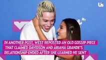 Kanye West Exposes Pete Davidson Text Messages