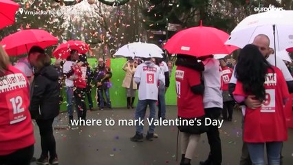 Underwater weddings and a two hour snog: the world's most unique ways to celebrate Valentine's Day