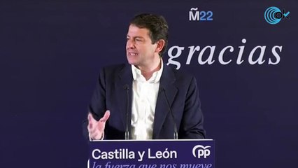 Mañueco: "Voy a iniciar el diálogo para formar Gobierno con todas las fuerzas políticas que tienen representación en el arco parlamentario"