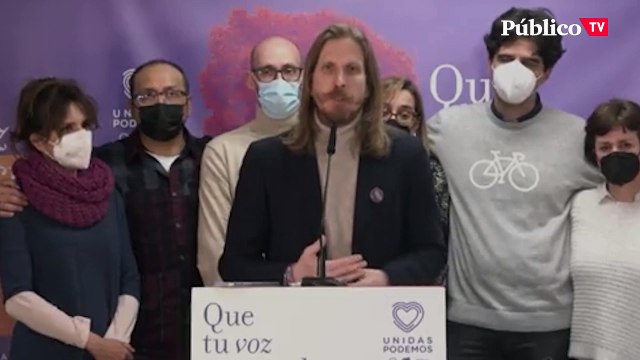 Pablo Fernández: Que Casado y Mañueco celebren a la ultraderecha me parece de vergüenza ajena