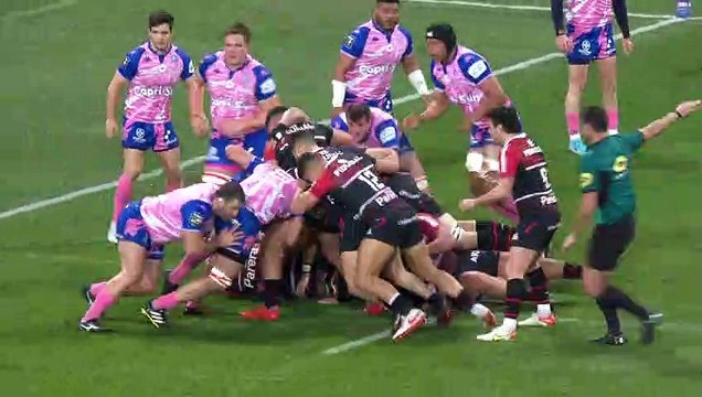 TOP 14 - Essai de Matthis LEBEL(ST) - Stade Toulousain - Stade Français Paris - J13 - Saison 2021/2022