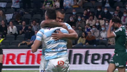 TOP 14 - Essai de Juan IMHOFF (R92) - Racing 92 - Section Paloise - J13 - Saison 2021/2022