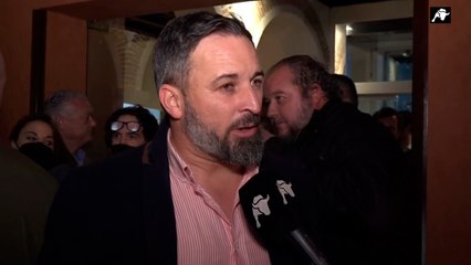 Entrevistamos en exclusiva a Santiago Abascal en una noche de celebración para García-Gallardo