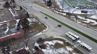 Police Clear Freedom Convoy Protest at Ambassador Bridge Blockade in Windsor