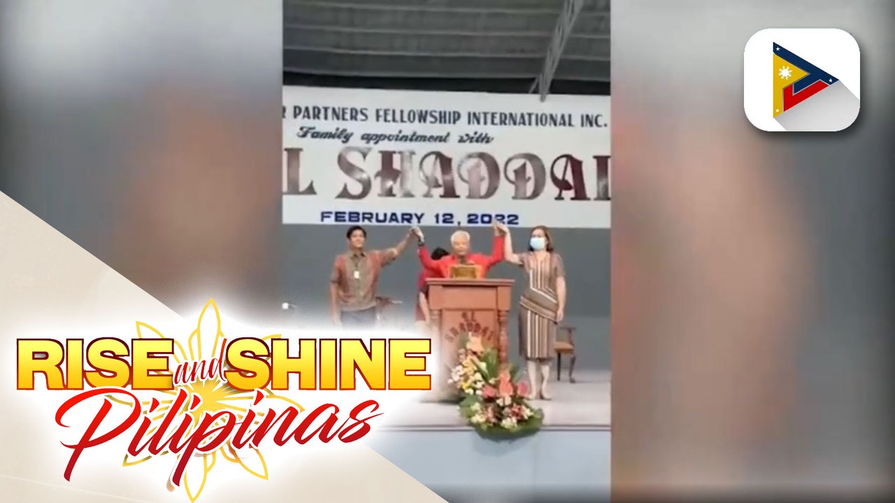 Grupo ni BBM, nangampanya sa Makati at Mandaluyong; El Shaddai, pormal nang inendorso ang BBM-Sara tandem