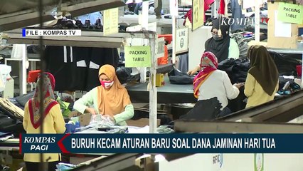 Descargar video: Jika Aturan JHT Tak Dicabut, KSPI Akan Gelar Demo Buruh di Depan Gedung Kemenaker!