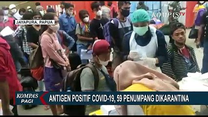 59 Penumpang Kapal Gunung Dempo yang Turun di Pelabuhan Jayapura Terkonfirmasi Positif Covid-19!