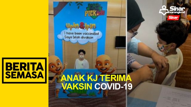 Anak KJ terima vaksin Covid-19
