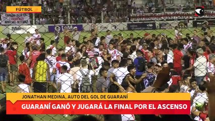 Guaraní ganó y jugará la final por el ascenso