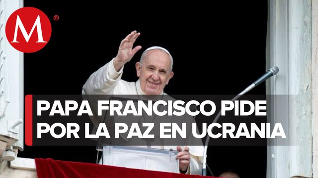 Papa Francisco confía en esfuerzos por la paz de líderes mundiales ante crisis en Ucrania