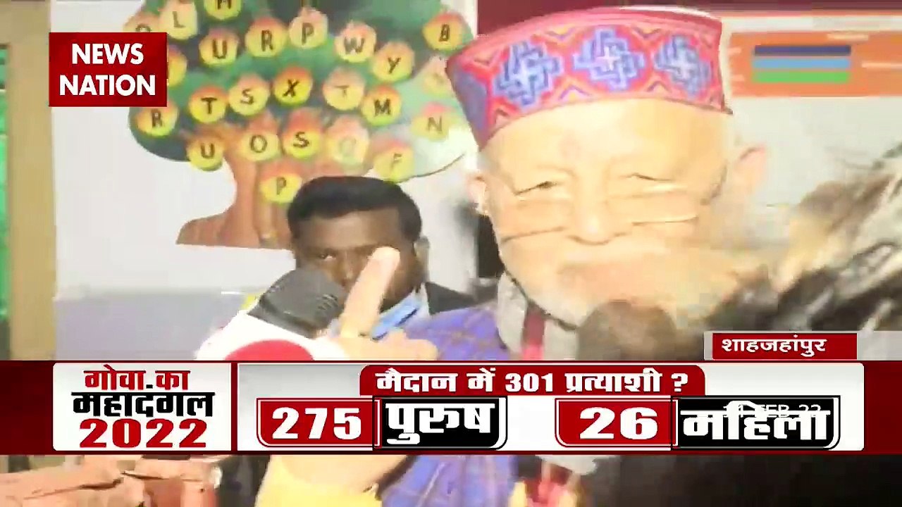 UP के शाहजहांपुर में वोट डालने पहुंचे Suresh Khanna