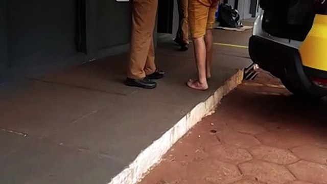 Detido por violência doméstica é levado até a 15ª Subdivisão Policial