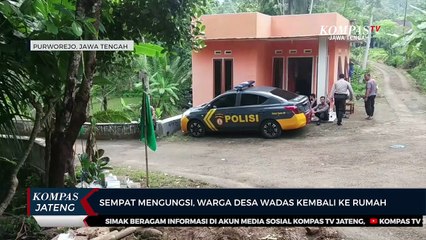 Sempat Mengungsi, Warga Desa Wadas Kembali ke Rumah