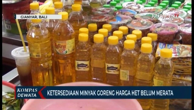 Stok Minyak Goreng HET Terbatas